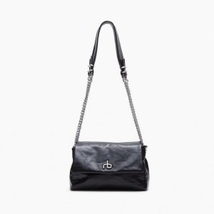 Chelsea Small Flap Bag - Black