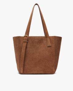 Parker Suede Tote - Golden Brown