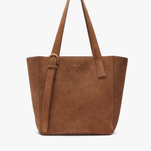 Parker Suede Tote - Golden Brown