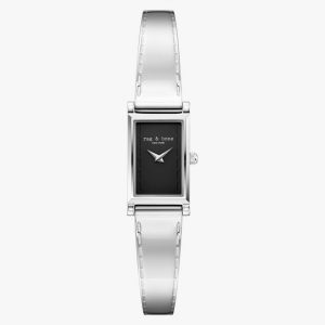 Eloise Bangle Watch, 17mm - Silver