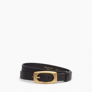Rory Leather Belt - Black