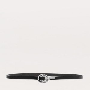 Dakota Leather Belt - Black