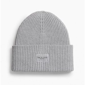Blake Metallic Beanie - Silver