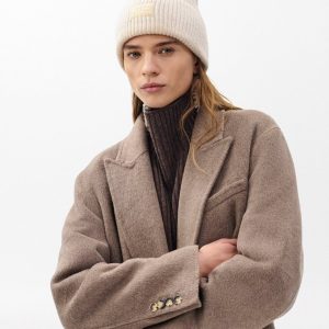 Blake Wool Beanie - Ivory