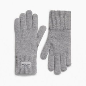 Blake Metallic Gloves - Silver