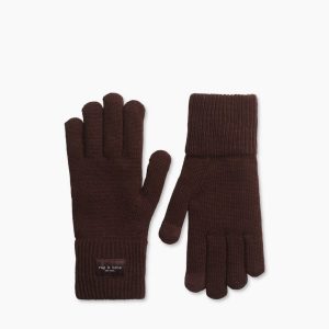 Addison Tech Gloves - Chocolate Brown