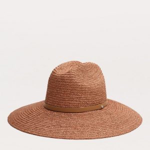 Cleo Straw Hat - Desert Rose