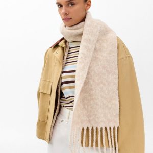 Nora Twisty Scarf - Ecru Multi