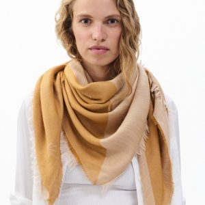 Geo Dagger Scarf - Dijon