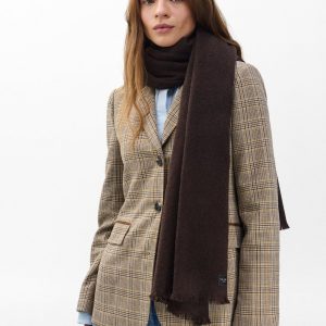 Joni Wool Scarf - Dark Espresso