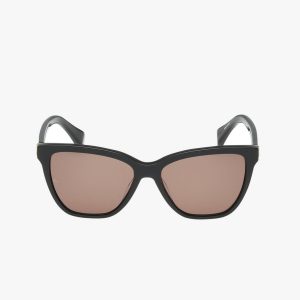 Kate Square Sunglasses - Black Brown