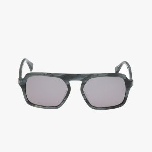 Marcus Square Aviator Sunglasses - Grey Smoke