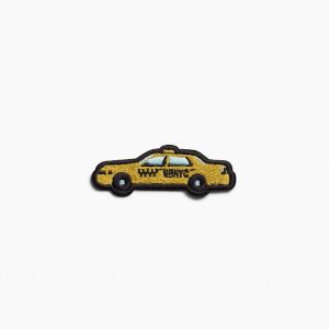 rb Embroidered Patch - Yellow Taxi Cab