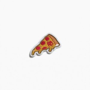 rb Embroidered Patch - Rb Melting Pizza