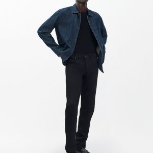 Fit 1 - Black: Skinny Fit Black Aero Stretch Jean