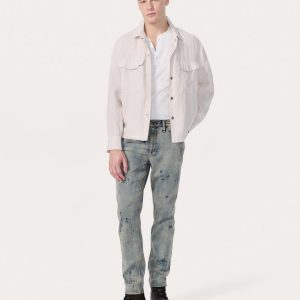 Fit 2 Slim Jeans - Worn Bleach