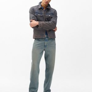 Fit 4 Straight Jeans - Sepia Indigo