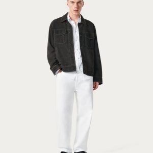 rbBAGGY Fit Jeans - White