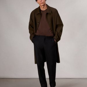 Standard Flannel Chino Pant - Black