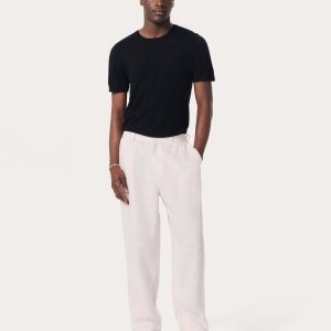 Baggy Linen Trousers - Chime Grey