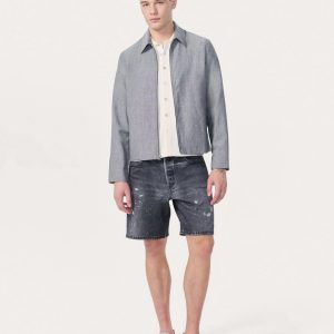 Miramar Fit 4 Shorts - Black Paint Splatter