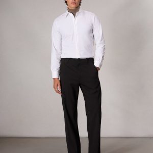 Bradford Tuxedo Pant - Black Pinstripe