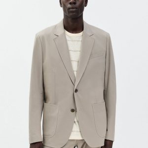 Butler Tech Stretch Blazer - Grey