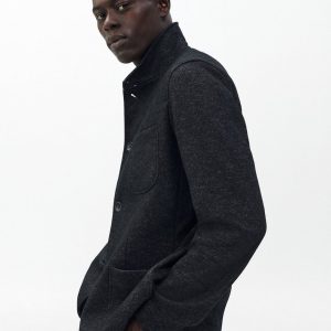 Prospect Knit Blazer - Dark Grey