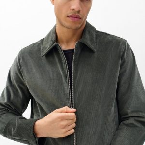 Melrose Corduroy Jacket - Dark Shadow