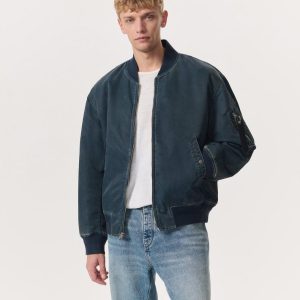 Manston Relaxed Fit Bomber Jacket - Salute