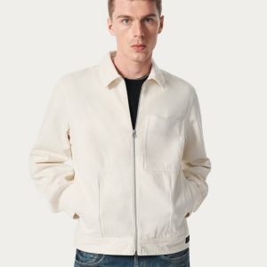 Simon Denim Garage Jacket - Ecru