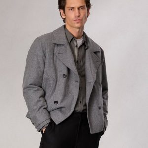 Eddy Wool-Blend Jacket - Mid Charcoal
