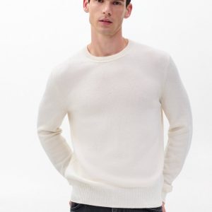 Declan Cashmere Sweater - Ivory