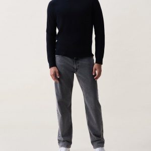 Vinny Wool-Cashmere Sweater - Black