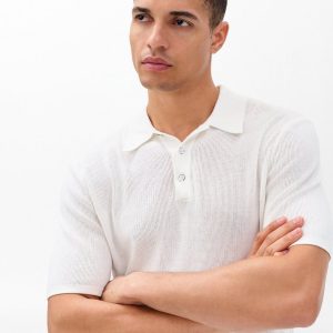 Harvey Knit Polo - Ivory