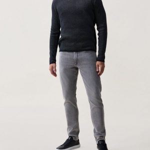 Mitch Cotton Sweater - Black