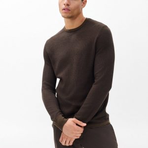 Gregory Crewneck Sweater - Stonewall
