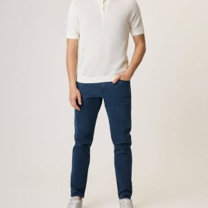 Lewis Cotton Polo Shirt - Ivory