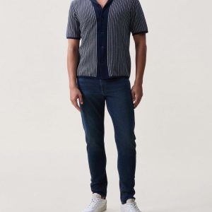 Micha Camp-Collar Knit Shirt - Salute Multi