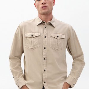 Finch Military Shirt - Light Metal
