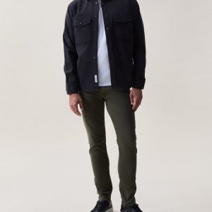 Jack Cotton-Blend Shirt - Black