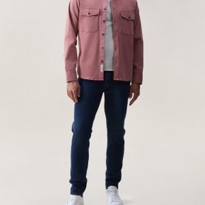 Jack Cotton-Blend Shirt - Washed Rose