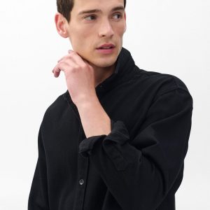 Finch Denim Shirt - Black