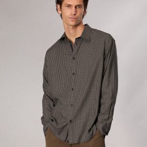 Matthew Plaid Shirt - Green Plai