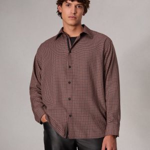 Matthew Plaid Shirt - Brown Plaid