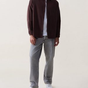 Mateo Cotton Corduroy Shirt - Espresso