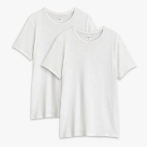 Two-Pack Classic Flame Tee - White