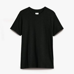Classic Flame Tee - Jet Black