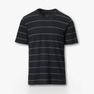 Classic Striped Tee - Black