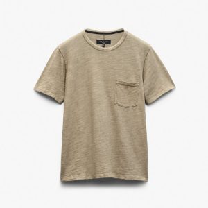 Washed Classic Flame Tee - Sage